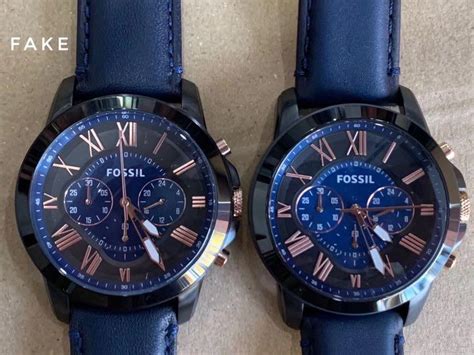 fossil watch real or fake